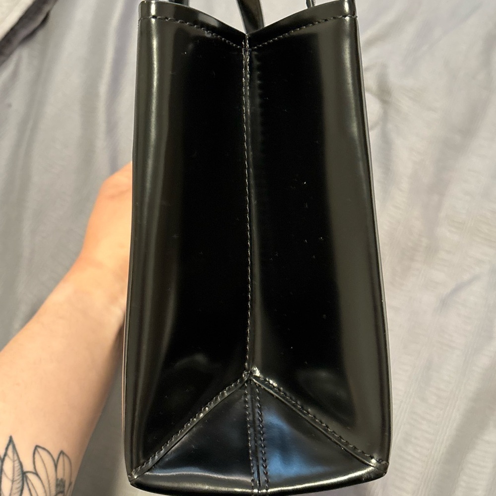 kate spade Black Patent Leather Satchel - Picture 3 of 10